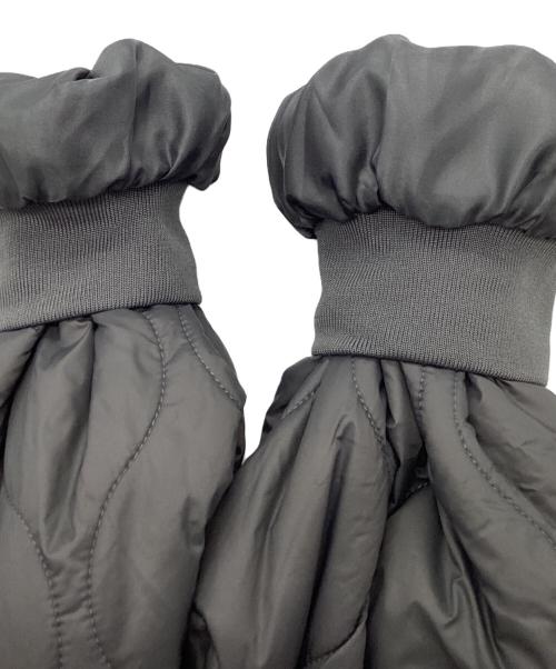 karaku（カラク）KARAKU (カラク) キルティング中綿フライトジャケット グレー サイズ:XXLの古着・服飾アイテム