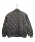 KARAKU (カラク) キルティング中綿フライトジャケット グレー サイズ:XXL：10000円