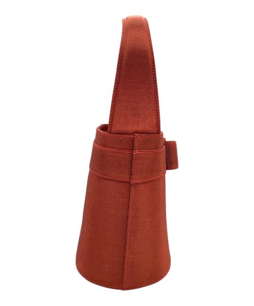 Salvatore Ferragamo（サルヴァトーレ フェラガモ）Salvatore Ferragamo (サルヴァトーレ フェラガモ) ヴァラリボンバケツバッグ レッドの古着・服飾アイテム