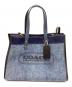 COACH（コーチ）の古着「2WAYバッグ」｜ブルー