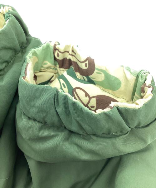 BABY MiLO（ベビーマイロ）BABY MiLO (ベビーマイロ) リバーシブル中綿ジャケット オリーブ サイズ:Mの古着・服飾アイテム