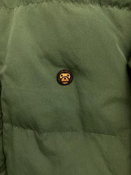 BABY MiLO（ベビーマイロ）BABY MiLO (ベビーマイロ) リバーシブル中綿ジャケット オリーブ サイズ:Mの古着・服飾アイテム