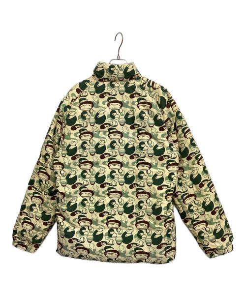 BABY MiLO（ベビーマイロ）BABY MiLO (ベビーマイロ) リバーシブル中綿ジャケット オリーブ サイズ:Mの古着・服飾アイテム