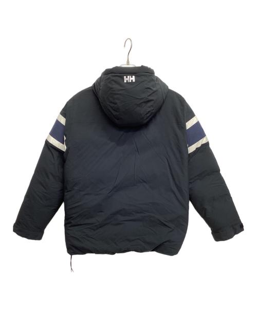 HELLY HANSEN（ヘリーハンセン）HELLY HANSEN (ヘリーハンセン) ダウンジャケット ブラック×ホワイト サイズ:Sの古着・服飾アイテム