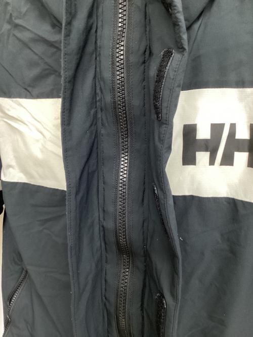 HELLY HANSEN（ヘリーハンセン）HELLY HANSEN (ヘリーハンセン) ダウンジャケット ブラック×ホワイト サイズ:Sの古着・服飾アイテム