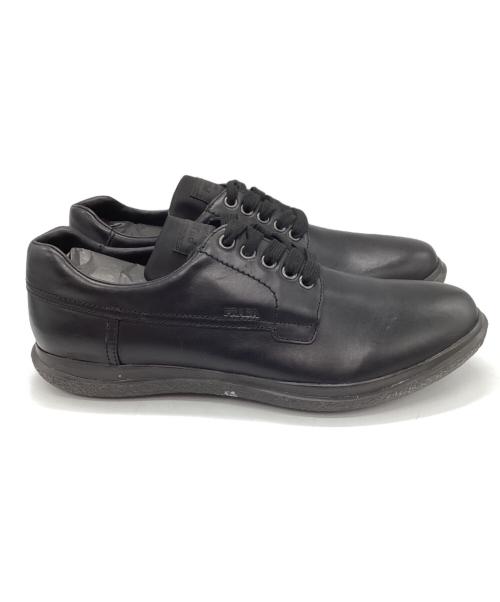 PRADA SPORTS（プラダスポーツ）PRADA SPORTS (プラダスポーツ) レザースニーカー ブラック サイズ:SIZE 7 1/2の古着・服飾アイテム