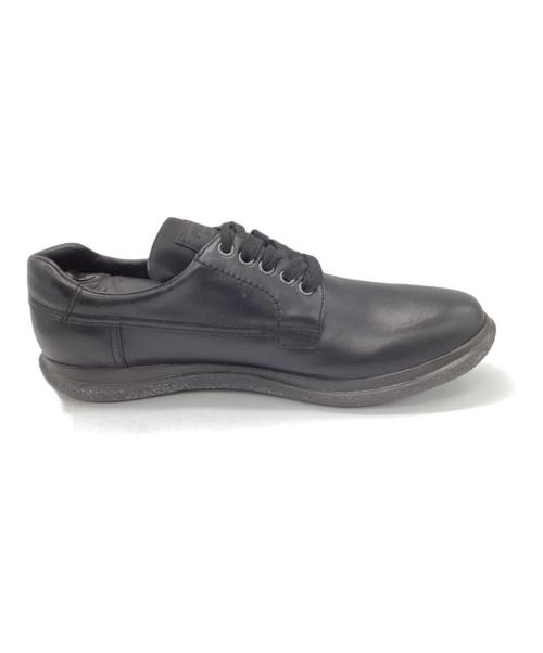PRADA SPORTS（プラダスポーツ）PRADA SPORTS (プラダスポーツ) レザースニーカー ブラック サイズ:SIZE 7 1/2の古着・服飾アイテム