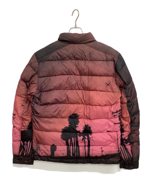 DIESEL（ディーゼル）DIESEL (ディーゼル) 中綿ジャケット ブラック×ピンク サイズ:XL 未使用品の古着・服飾アイテム