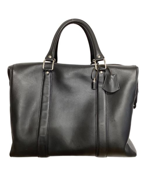 PORTER（ポーター）PORTER (ポーター) レザーボストンバッグ ブラックの古着・服飾アイテム