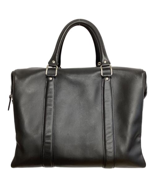 PORTER（ポーター）PORTER (ポーター) レザーボストンバッグ ブラックの古着・服飾アイテム