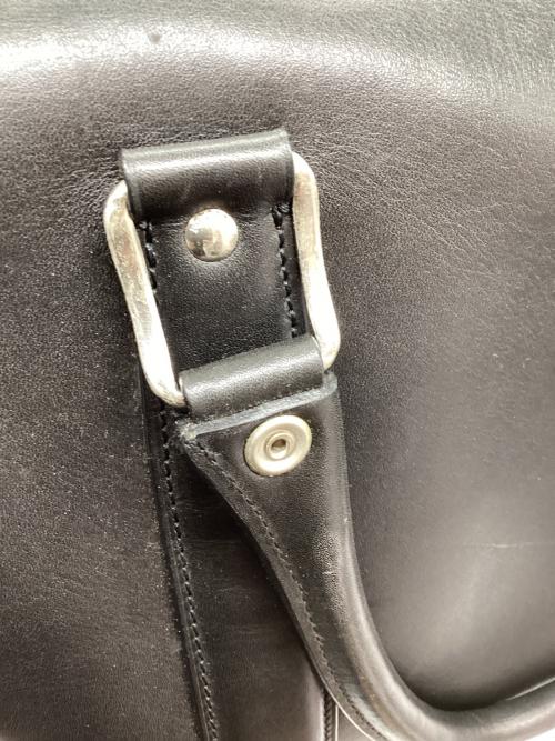 PORTER（ポーター）PORTER (ポーター) レザーボストンバッグ ブラックの古着・服飾アイテム