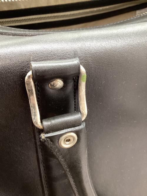 PORTER（ポーター）PORTER (ポーター) レザーボストンバッグ ブラックの古着・服飾アイテム