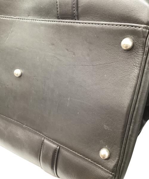 PORTER（ポーター）PORTER (ポーター) レザーボストンバッグ ブラックの古着・服飾アイテム