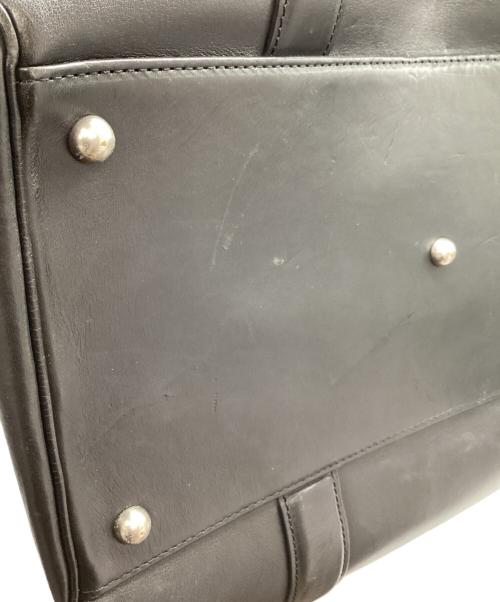 PORTER（ポーター）PORTER (ポーター) レザーボストンバッグ ブラックの古着・服飾アイテム