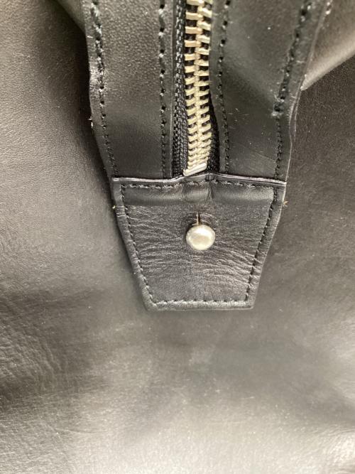 PORTER（ポーター）PORTER (ポーター) レザーボストンバッグ ブラックの古着・服飾アイテム