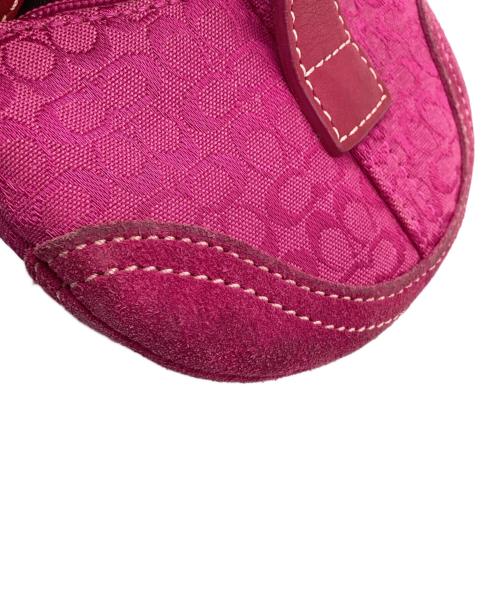 COACH（コーチ）COACH (コーチ) ミニバッグ ショッキングピンクの古着・服飾アイテム