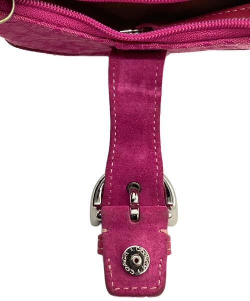 COACH（コーチ）COACH (コーチ) ミニバッグ ショッキングピンクの古着・服飾アイテム