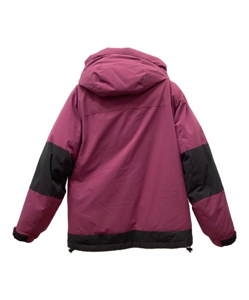 FIRST DOWN（ファーストダウン）FIRST DOWN (ファーストダウン) ダウンジャケット パープル×ブラック サイズ:Sの古着・服飾アイテム
