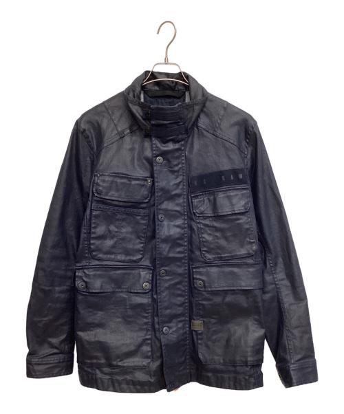 G-STAR RAW（ジースターロゥ）G-STAR RAW (ジースターロゥ) Multipocket Denim Field Jacket インディゴ サイズ:Mの古着・服飾アイテム