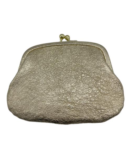 stitchandsew（ステッチンアドソー）StitchandSew (ステッチンアドソー) がま口財布 ゴールドの古着・服飾アイテム