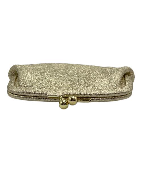 stitchandsew（ステッチンアドソー）StitchandSew (ステッチンアドソー) がま口財布 ゴールドの古着・服飾アイテム