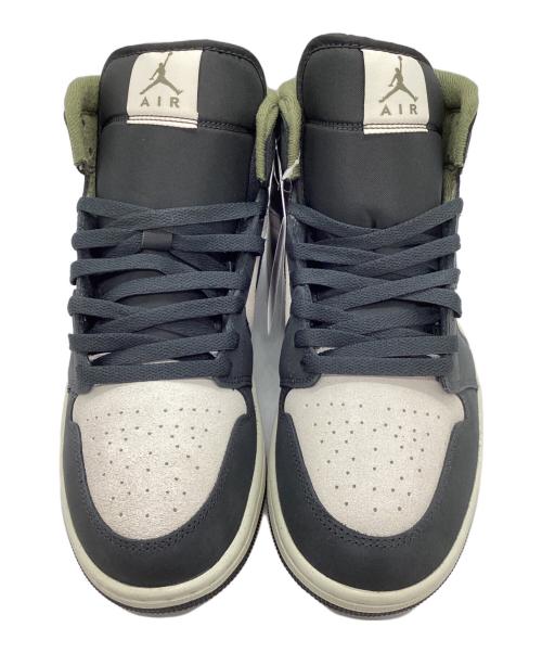 NIKE（ナイキ）NIKE (ナイキ) ハイカットスニーカー ブラック×アイボリー×オリーブ サイズ:27.5の古着・服飾アイテム