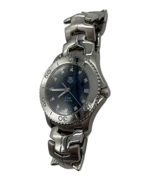 TAG Heuer（タグ・ホイヤー）TAG HEUER (タグ・ホイヤー) LINK（リンク） ブルーの古着・服飾アイテム