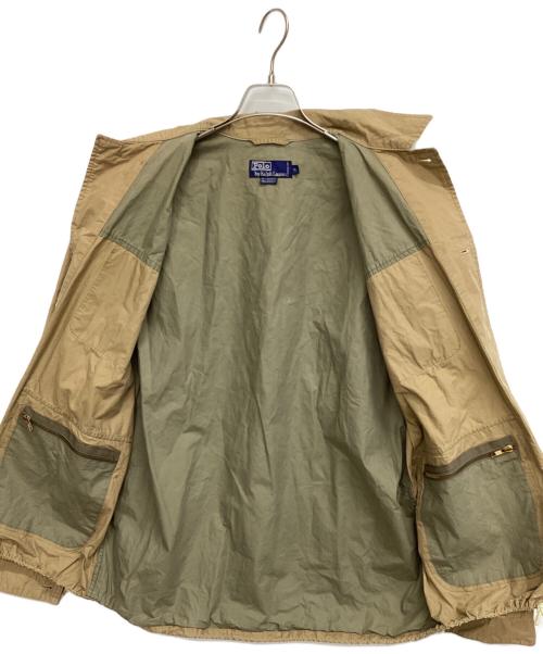 POLO RALPH LAUREN（ポロ・ラルフローレン）POLO RALPH LAUREN (ポロ・ラルフローレン) サファリジャケット カーキ サイズ:XLの古着・服飾アイテム