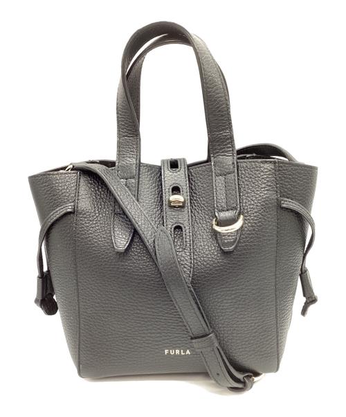 FURLA（フルラ）FURLA (フルラ) 2WAYバッグ ブラックの古着・服飾アイテム