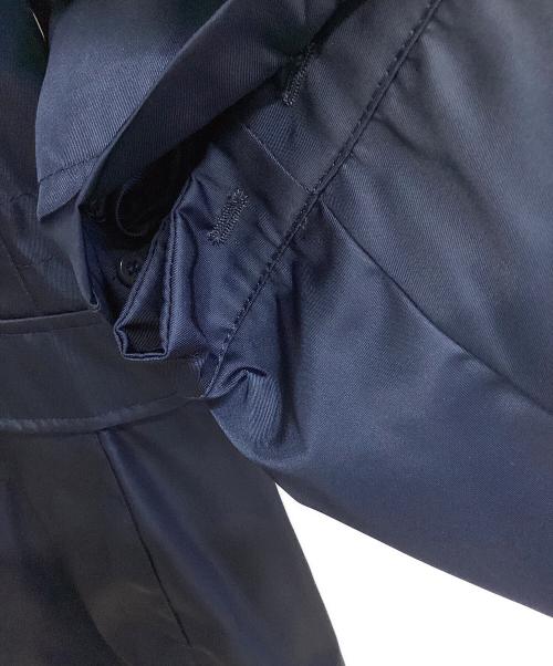 'S Max Mara（エスマックスマーラ）'S Max Mara (エスマックスマーラ) ファーライナーナイロンコート ネイビー サイズ:Mの古着・服飾アイテム