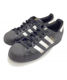 adidas（アディダス）の古着「SUPERSTAR」｜ブラック