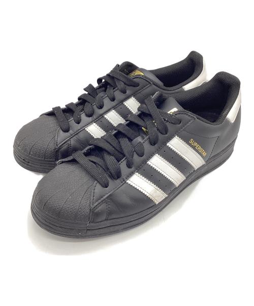 adidas（アディダス）adidas (アディダス) SUPERSTAR ブラック サイズ:25.5の古着・服飾アイテム