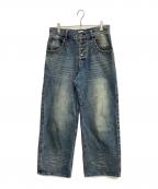 BADWAYバッドウェイ）の古着「デニムパンツ」｜インディゴ