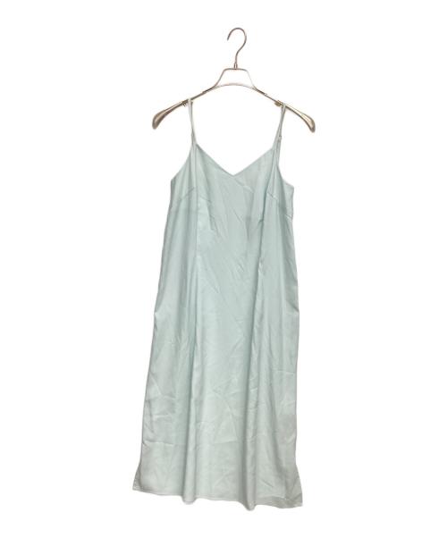 FRAY ID（フレイ アイディー）FRAY ID (フレイ アイディー) 半袖ワンピース ブルー サイズ:1 未使用品の古着・服飾アイテム