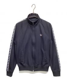 FRED PERRY（フレッドペリー）の古着「トラックジャケット」｜ネイビー×ブラック