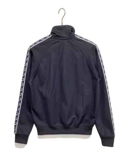 FRED PERRY（フレッドペリー）FRED PERRY (フレッドペリー) トラックジャケット ネイビー×ブラック サイズ:Sの古着・服飾アイテム
