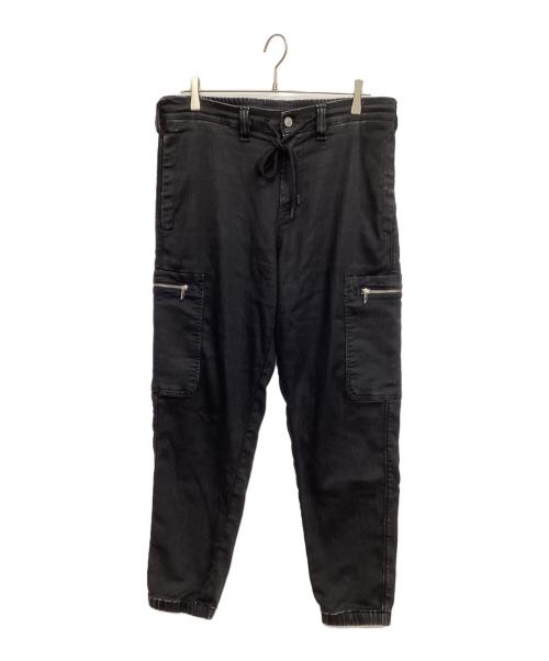 DIESEL（ディーゼル）DIESEL (ディーゼル) ジョグジーンズ ブラック サイズ:XLの古着・服飾アイテム