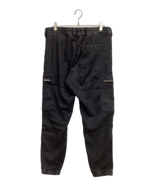 DIESEL（ディーゼル）DIESEL (ディーゼル) ジョグジーンズ ブラック サイズ:XLの古着・服飾アイテム