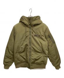 AVIREX（アヴィレックス）の古着「中綿ジャケット」｜オリーブ