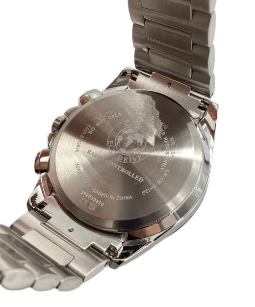 CITIZEN（シチズン）CITIZEN (シチズン) クロノグラフ ブラック×シルバーの古着・服飾アイテム