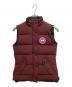 CANADA GOOSE（カナダグース）の古着「ダウンベスト」｜ボルドー