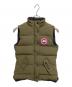 CANADA GOOSE（カナダグース）の古着「ダウンベスト」｜オリーブ