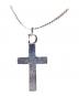 Christian Dior (クリスチャン ディオール) CDロゴ クロスブレスレット シルバー：5000円
