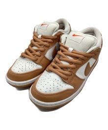 NIKE（ナイキ）の古着「ローカットスニーカー SB DUNK LOW ISO」｜オレンジ×ホワイト