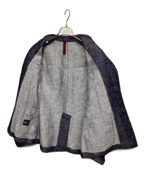 ernesto（エルネスト）ernesto (エルネスト) スタンドカラージャケット TANAMI E ネイビー サイズ:48の古着・服飾アイテム