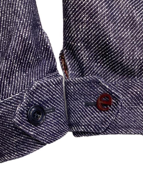 ernesto（エルネスト）ernesto (エルネスト) スタンドカラージャケット TANAMI E ネイビー サイズ:48の古着・服飾アイテム