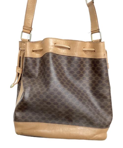 CELINE（セリーヌ）CELINE (セリーヌ) 巾着ショルダーバッグの古着・服飾アイテム