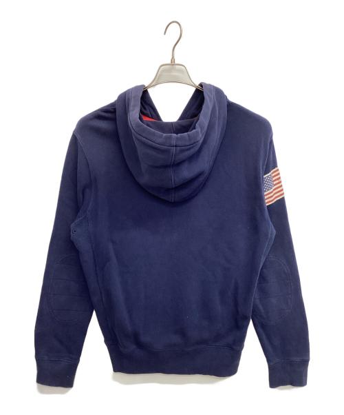 POLO RALPH LAUREN（ポロ・ラルフローレン）POLO RALPH LAUREN (ポロ・ラルフローレン) ジップパーカー ネイビー サイズ:Lの古着・服飾アイテム
