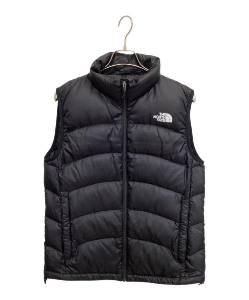 THE NORTH FACE（ザ ノース フェイス）THE NORTH FACE (ザ ノース フェイス) ダウンベスト ブラック×カーキ サイズ:Mの古着・服飾アイテム
