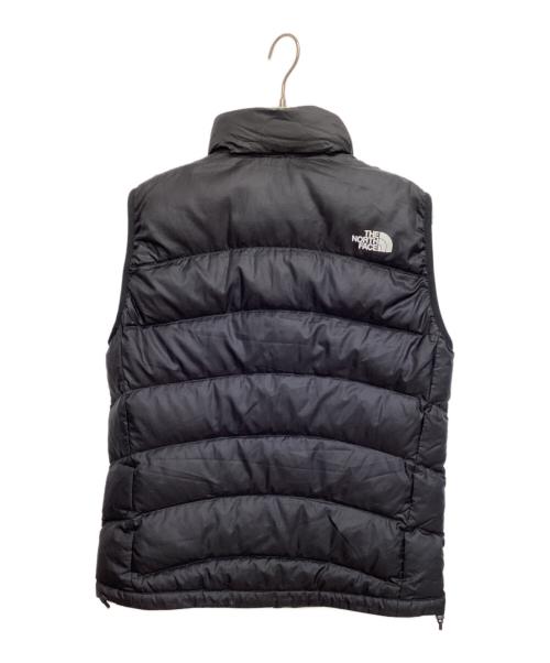 THE NORTH FACE（ザ ノース フェイス）THE NORTH FACE (ザ ノース フェイス) ダウンベスト ブラック×カーキ サイズ:Mの古着・服飾アイテム
